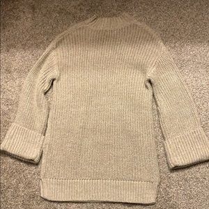 Isabel and Ingrid oatmeal maternity sweater